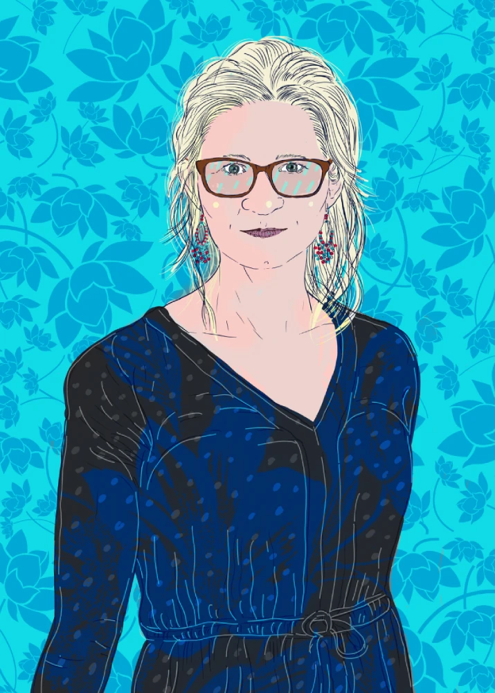 natalyaoart NatalyaO Natalia Okoń-Rudnicka Portret Matyldy