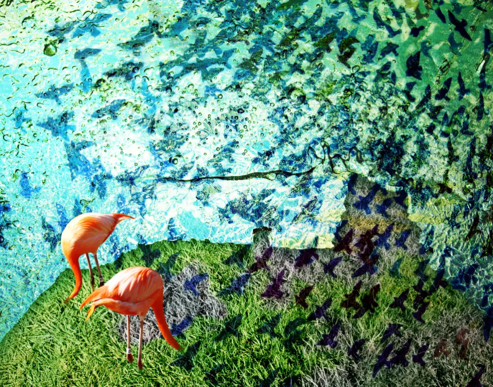 natalyaoart NatalyaO Natalia Okoń-Rudnicka Flamingi